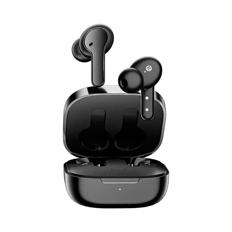QCY T13 true wireless earbuds with charging case — official product photo