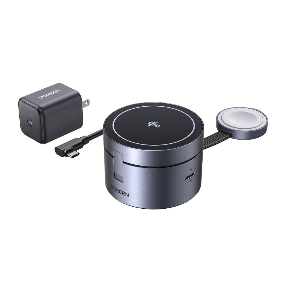 UGREEN Uno 3-in-1 Magnetic Wireless Charger 25W